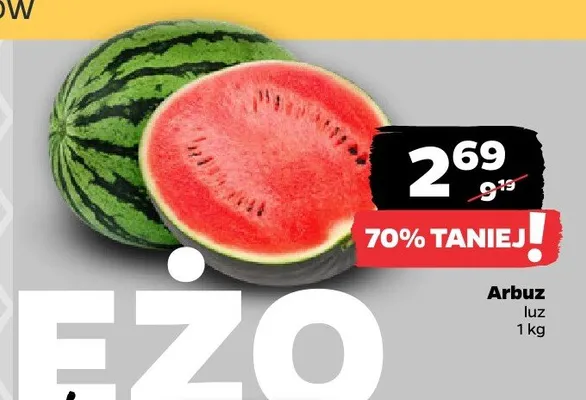 Arbuz luz promocja w Netto