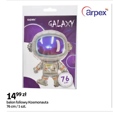 Balon foliowy Kosmonauta Arpex 76 cm promocja w Empik