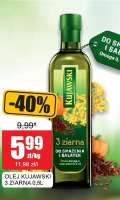 Olej Kujawski 3 ziarna promocja w Bingo