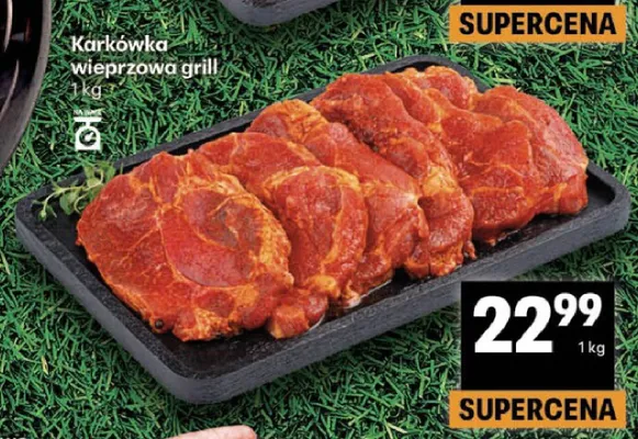 Karkówka wieprzowa grill promocja w Delikatesy Centrum