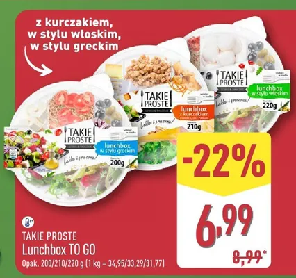 Lunchbox TO GO promocja w Aldi