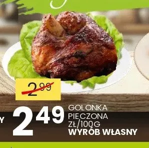Golonka pieczona Wyrób Własny promocja w Wafelek