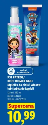 Farbka do kąpieli Koci Domek Gabi promocja w Lidl