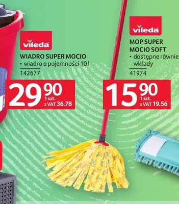 Mop Super Mocio Soft Vileda promocja w Selgros
