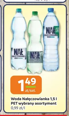 Woda Nałęczowianka promocja w Gama