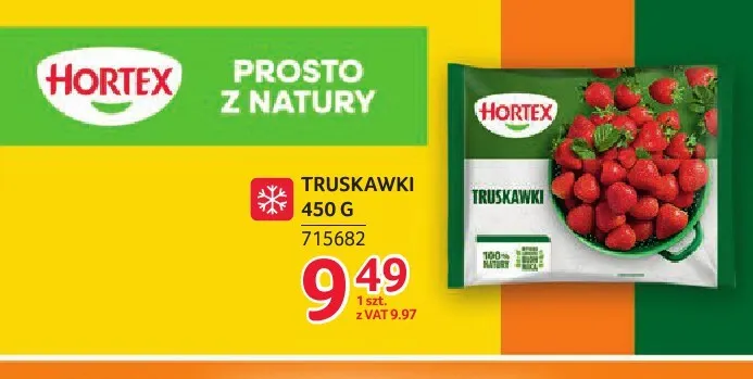 Truskawki Hortex promocja w Selgros