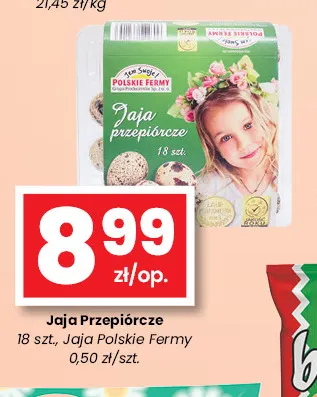 Jajka przepiórcze Polskie Fermy promocja w emma MARKET
