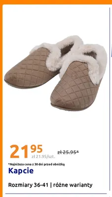 Kapcie promocja w Action
