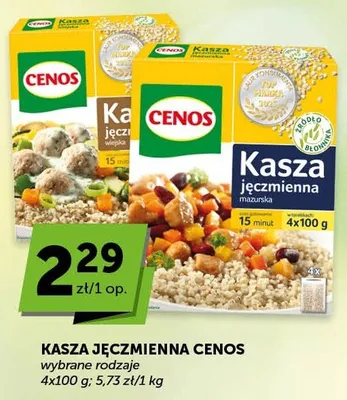 Kasza jęczmienna promocja w Groszek