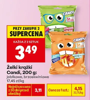 Żelki promocja w Biedronka