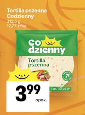 Tortilla pszenna Codzienny promocja w Delikatesy Centrum