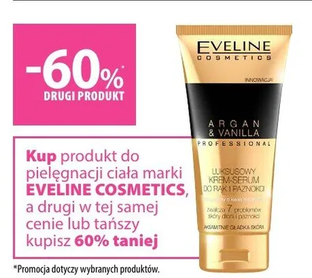 Krem do ciała Vanilla nawilżający promocja w Hebe