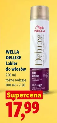 Lakier do włosów Deluxe promocja w Lidl