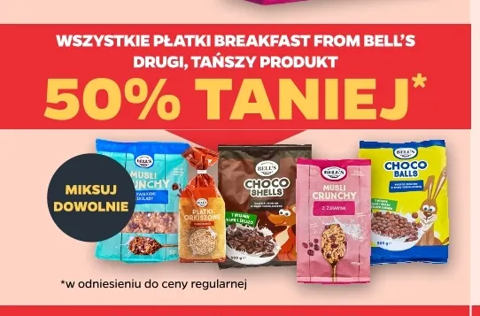 Płatki Choco Balls Bell's promocja w Netto