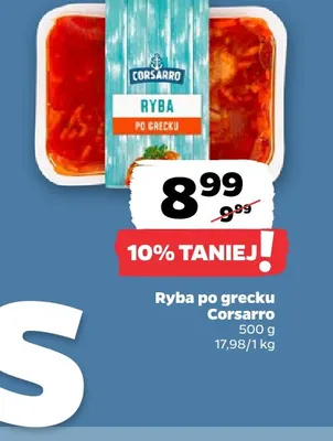 Ryba po grecku Corsarro promocja w Netto