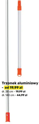 Trzonek aluminiowy promocja w Bricomarche