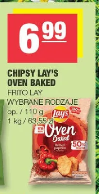 Chipsy Lay's Oven Baked promocja w SPAR
