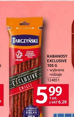 Kabanosy Exclusive Tarczyński promocja w Selgros