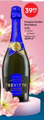 Prosecco Trevitto Brut Nature promocja w Żabka