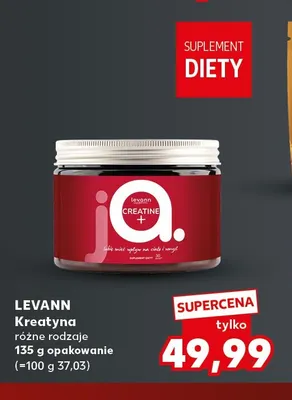 Kreatyna Levann promocja w Kaufland