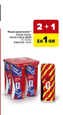 Napój gazowany Coca-Cola promocja w Carrefour