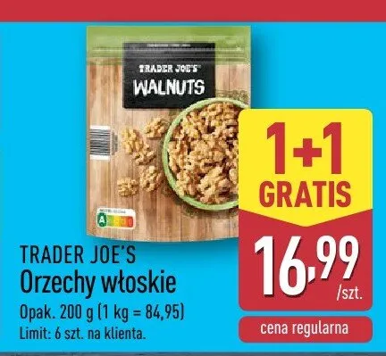 Orzechy włoskie Bakalland promocja w Aldi