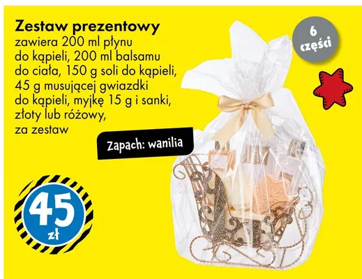 Zestaw prezentowy promocja w Tedi