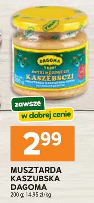 Musztarda kaszubska Dagoma promocja w Stokrotka