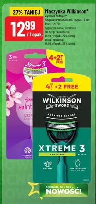 Maszynka wybrane rodzaje Edgewell Personal Care, 1 opak. - 6 szt., 1 szt. - 2,17 zł promocja w POLOmarket