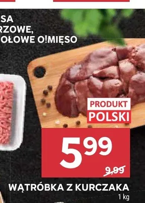 Wątróbka z kurczaka promocja w Stokrotka