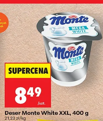 Deser White XXL promocja w Biedronka