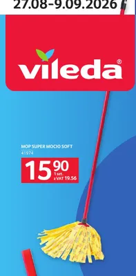 Mop Super Mocio Soft Vileda promocja w Selgros