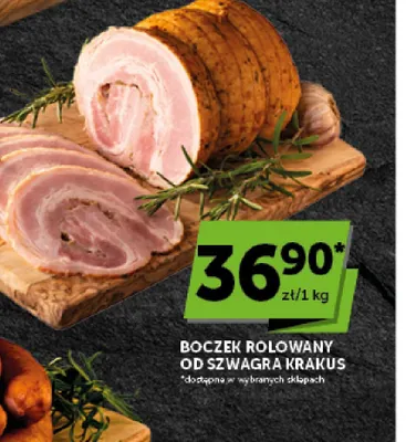 Boczek rolowany Od Szwagra Krakus promocja w ABC