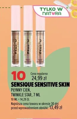 Płynny cień Sensique Sensitive Skin Twinkle Star promocja w Drogerie Natura