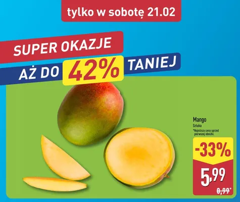 Mango promocja w Aldi