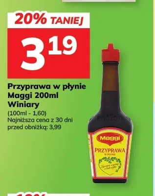 Przyprawa w płynie Maggi Winiary promocja w Hitpol
