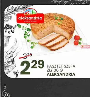 Pasztet szefa Aleksandria promocja w Wafelek