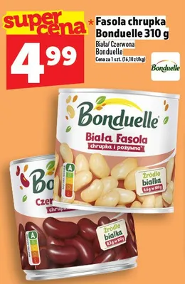 Fasola chrupka Bonduelle promocja w TOPAZ