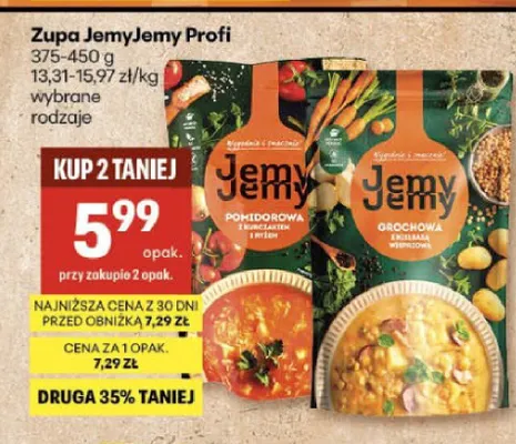 Zupa JemyJemy Profi promocja w Delikatesy Centrum