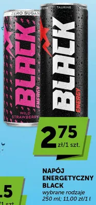 Napój energetyczny Black promocja w Groszek