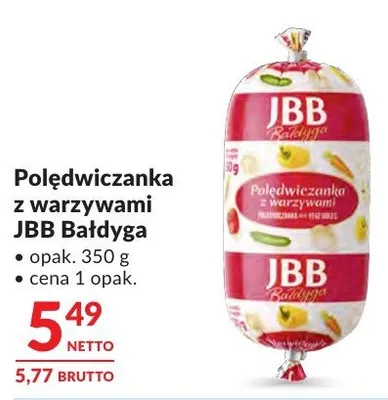 Polędwiczanka z warzywami serca Bałdyga promocja w Makro