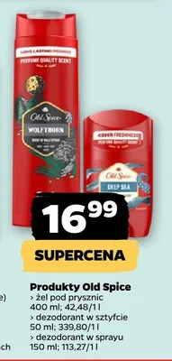 Dezodorant w sztyfcie Old Spice promocja w Netto