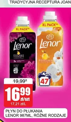Płyn do płukania gentle touch Lenor sensitive promocja w Bingo