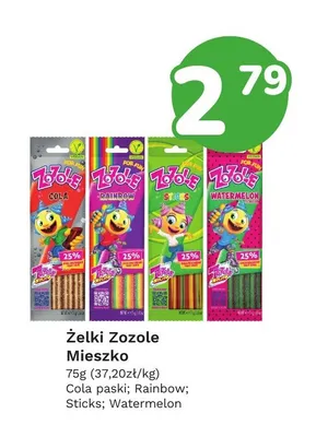 Żelki Zozole Mieszko Rainbow promocja w Limonka