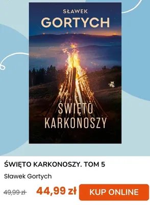 Książka Święto Karkonoszy Tom 5 Sławek Gortych promocja w taniaksiazka.pl