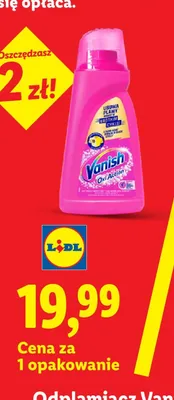 Odplamiacz Vanish Oxi Action promocja w Lidl