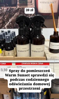 Spray do pomieszczeń Bastian Warm Sunset promocja w Jysk