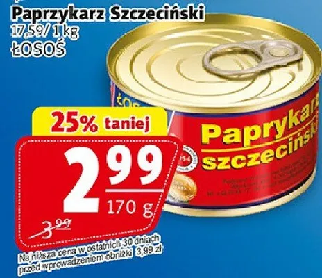 Paprykarz szczeciński promocja w Prim Market