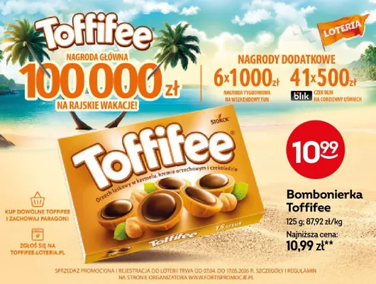 Bombonierka promocja w Żabka