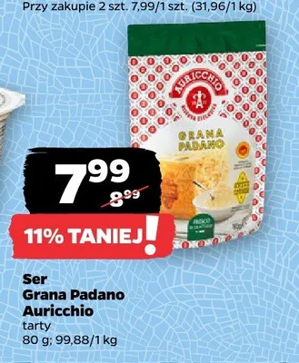 Ser Grana Padano Auricchio tarty promocja w Netto